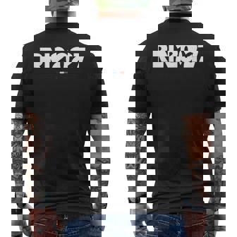 Rn 2027 T-shirt imprimé au dos - Cadeauxyz
