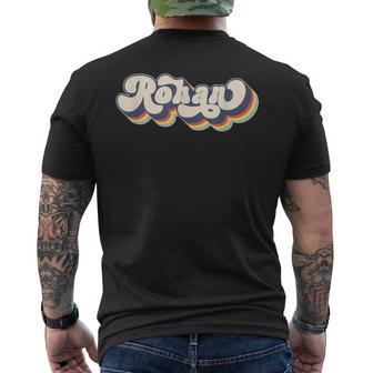 Rohan Name Personalised Last Name Rohan T-Shirt mit Rückendruck - Geschenkecke