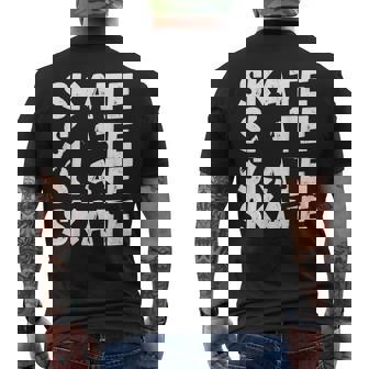 Skatelife Skateboard Skater Skateboarder T-shirt imprimé au dos - Cadeauxyz