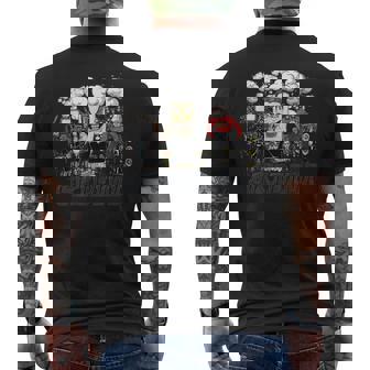 Skibidi Toilet Cameraman Speakerman Tvman For Boys Men's T-shirt Back Print | Mazezy