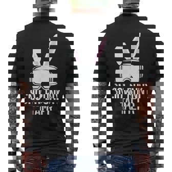 Snow Bunny Tamer Ski Apres Party Skiing Skier Men's Back Print T-Shirt - Monsterry