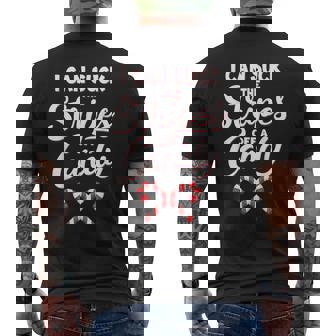 I Can Suck Stripes Off a Candy Cane Christmas Adult Humor Men's Back Print T-Shirt - Monsterry