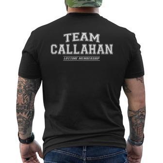 Team Callahan Stolzer Familienname Nachname Geschenk T-Shirt mit Rückendruck - Geschenkecke