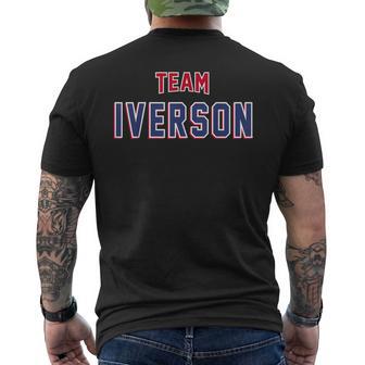 Team Iverson Last Name Proud Family Last Name T-Shirt mit Rückendruck - Geschenkecke