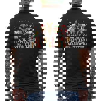 Tis The Season For Inclusion OT PT SLP Therapist Christmas Men's Back Print T-Shirt - Monsterry