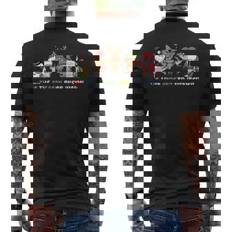 Tis The Season For Inclusion Ot Pt Slp Therapist Christmas Men's Back Print T-Shirt - Monsterry