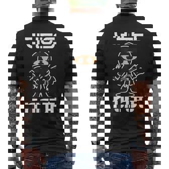 Unique Chess Novelty For Boys Chess Lover Chess Player Men's T-shirt Back Print | Mazezy