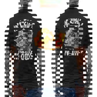 My Vehicle My Choice Men's T-shirt Back Print - Thegiftio UK