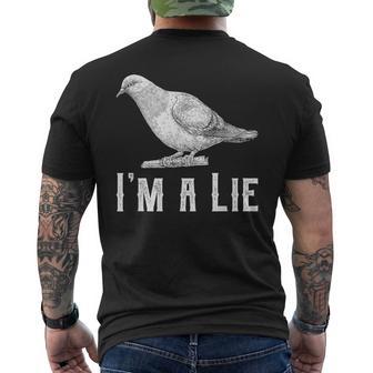 Vintage I Am A Lie Bird Aren't Real Spies Great T-Shirt mit Rückendruck - Geschenkecke