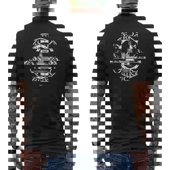 Winter Ice Road Trucking Alaska Trucker Ice Road Truck Men's T-shirt Back Print - Seseable