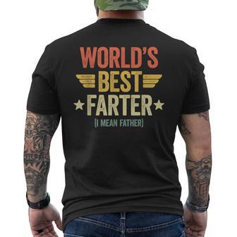 World's Best Farter T-Shirt mit Rückendruck - Geschenkecke