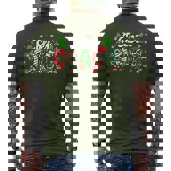 Cheer Coach Christmas Cheerleader Coach Xmas Xmas Holiday Men's T-shirt Back Print - Thegiftio UK