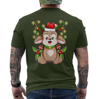 Christmas Cute Reindeer Christmas T-Shirt mit Rückendruck - Geschenkecke