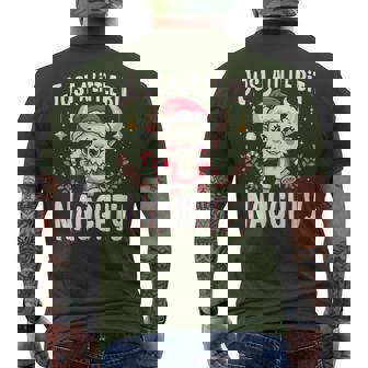 Cute Christmas Monster Krampus Lover Festive Fun Christmas Men's T-shirt Back Print | Seseable UK