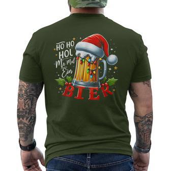 Ho Ho Hol Mir Mal Ein Bier Christmas T-Shirt mit Rückendruck - Geschenkecke