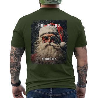 Santa Claus Santa Claus Christmas Santa Claus T-Shirt mit Rückendruck - Geschenkecke