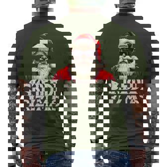 Skibidi Rizzmas Christmas Rizz Santa Claus Charisma Kid Xmas Men's T-shirt Back Print | Mazezy