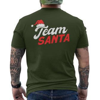 Team Santa Christmas T-Shirt mit Rückendruck - Geschenkecke