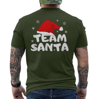 Team Santa Xmas Christmas T-Shirt mit Rückendruck - Geschenkecke