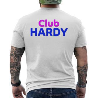 Club Hardy Family Reunion Squad First Name Last Name T-Shirt mit Rückendruck - Geschenkecke