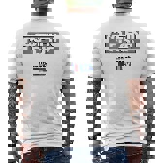 Coffin Flop Only On Corncob Tv I Think You Should Leave Men's T-shirt Back Print - Monsterry