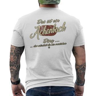 Das Ist Ein Achenbach Ding Family Achenbach Long-Sleeved T-Shirt mit Rückendruck - Geschenkecke