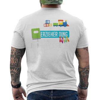 Das Ist Ist So Ein Erzieher Ding T-Shirt mit Rückendruck - Geschenkecke