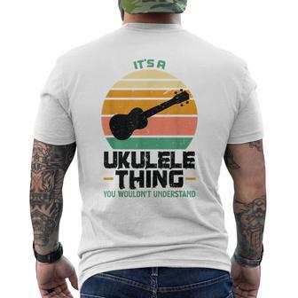 Es Ist Ein Ukulele-Ding Ukulele T-Shirt mit Rückendruck - Geschenkecke