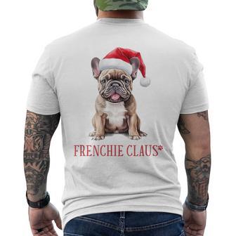 Frenchie Claus French Bulldog Christmas T-Shirt mit Rückendruck - Geschenkecke