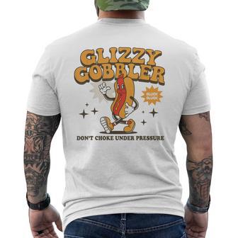Glizzy Gobbler Hot Dog Glizzy Men's T-shirt Back Print - Thegiftio UK