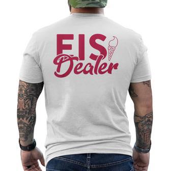 Ice Cream Dealer For Ice Cream Seller And Ice Cream Seller T-Shirt mit Rückendruck - Geschenkecke