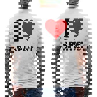 J'aime Baptiste T-shirt imprimé au dos - Cadeauxyz
