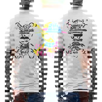 Kids One Piece Straw Hat Pirates Colour Logo Monkey D Luffy Kids Men's Back Print T-Shirt - Monsterry