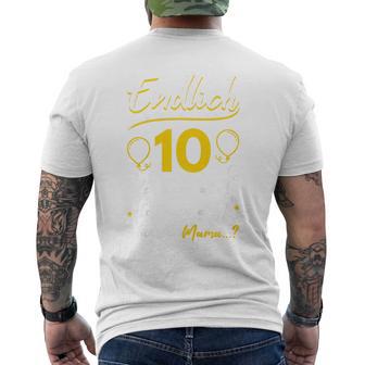 Kinder Endlich 10 Geburtstag Zehn Ich Kann Alles Ich Weiß Alles T-Shirt mit Rückendruck - Geschenkecke