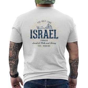 Retro Styleintage Israel S T-Shirt mit Rückendruck - Geschenkecke