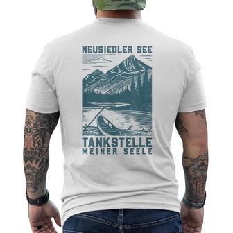 Seelenheimat Neusiedler See T-Shirt mit Rückendruck - Geschenkecke