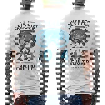 Ski Ya Later 2024 Family Ski Holidays Men's T-shirt Back Print | Mazezy
