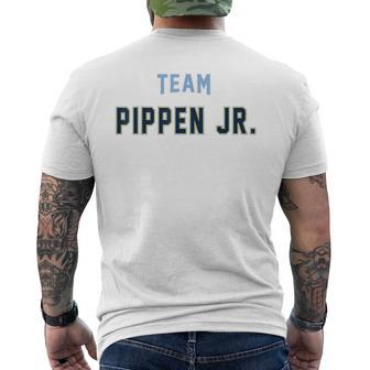 Team Pippen Jr Last Name Proud Family Last Name Familia Blue T-Shirt mit Rückendruck - Geschenkecke