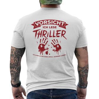 Thriller Ich Kann Es Wie Ein Accident Aussehen T-Shirt mit Rückendruck - Geschenkecke