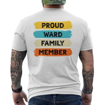 Ward Retro Ward Nachname Ward T-Shirt mit Rückendruck - Geschenkecke