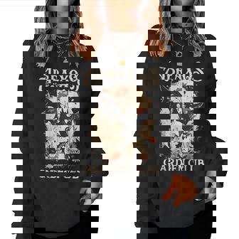 Abraxos Flower Garden Club Flower Fantasy Book Lover Women Sweatshirt - Thegiftio UK