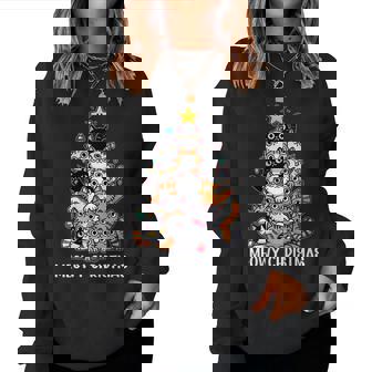 Chat Noël Amoureux Des Chats Noël Sweat-shirt pour femme - Cadeauxyz