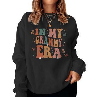 In My Grammy Era Baby Announcement For Grandma Mother's Day Women Sweatshirt - Thegiftio UK