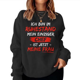 Retirement Pensioner 2024 Man Retirement Admission Decoration Retirement Sweatshirt Frauen - Geschenkecke