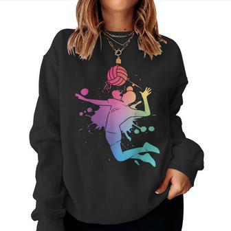 Volleyball For And Children Sweatshirt Frauen - Geschenkecke