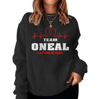 Women's Oneal Last Name Family Name Team Oneal Life Member Sweatshirt Frauen - Geschenkecke