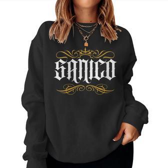 Women's Sanico Filipino Surname Philippines Tagalog Family Sweatshirt Frauen - Geschenkecke