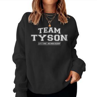 Women's Team Tyson Proud Surname Last Name Sweatshirt Frauen - Geschenkecke