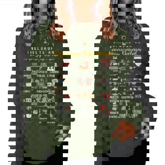 12 Days Of An Emergency Department Er Nurse Christmas Women Sweatshirt | Mazezy