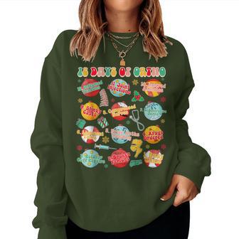 Christmas Xmas Orthopedic Nurse Ortho Squad 12 Days Of Ortho Women Sweatshirt - Thegiftio UK